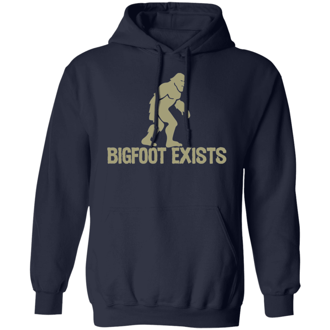 Bigfoot Exists Pullover Hoodie