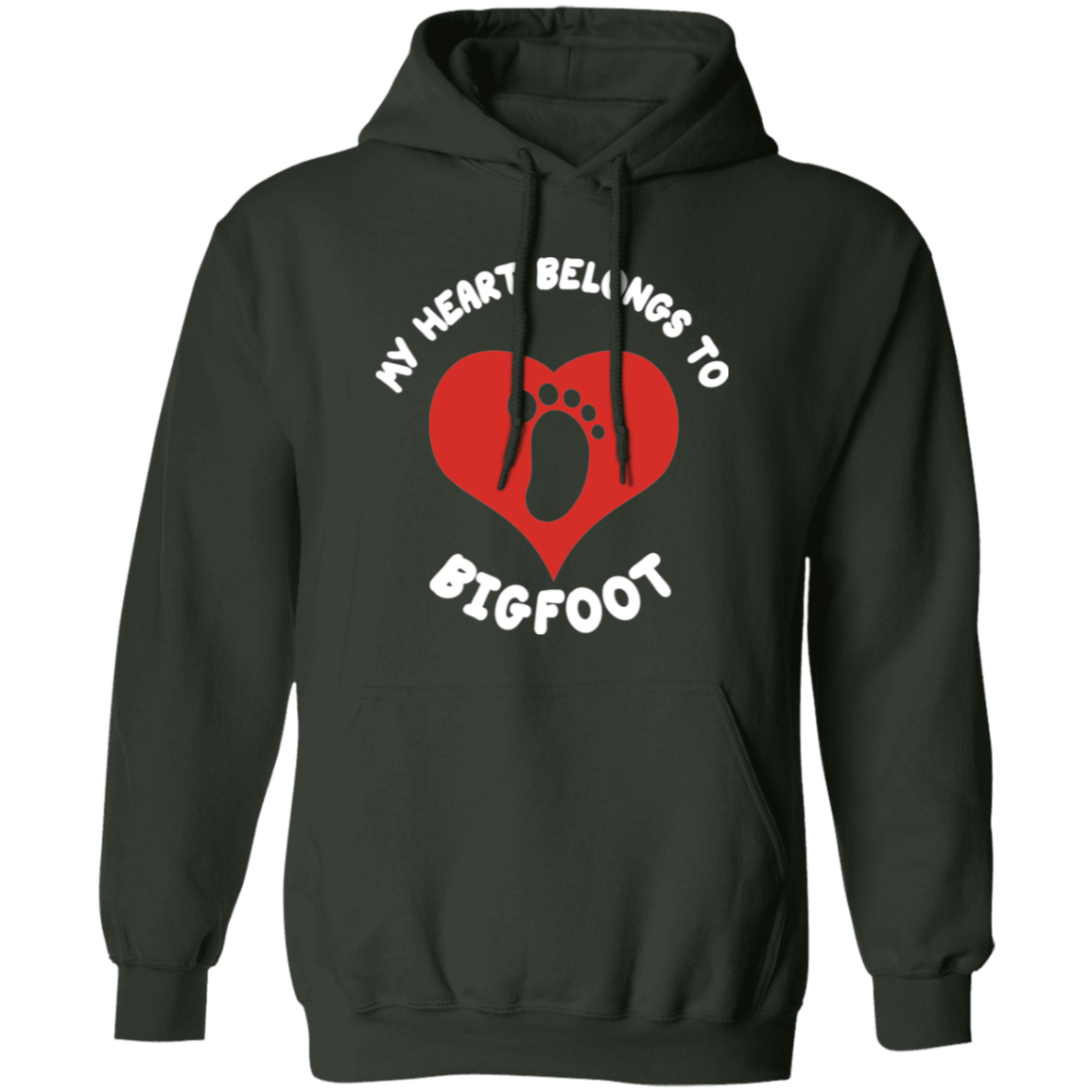 My Heart Belongs to Bigfoot Hoodie