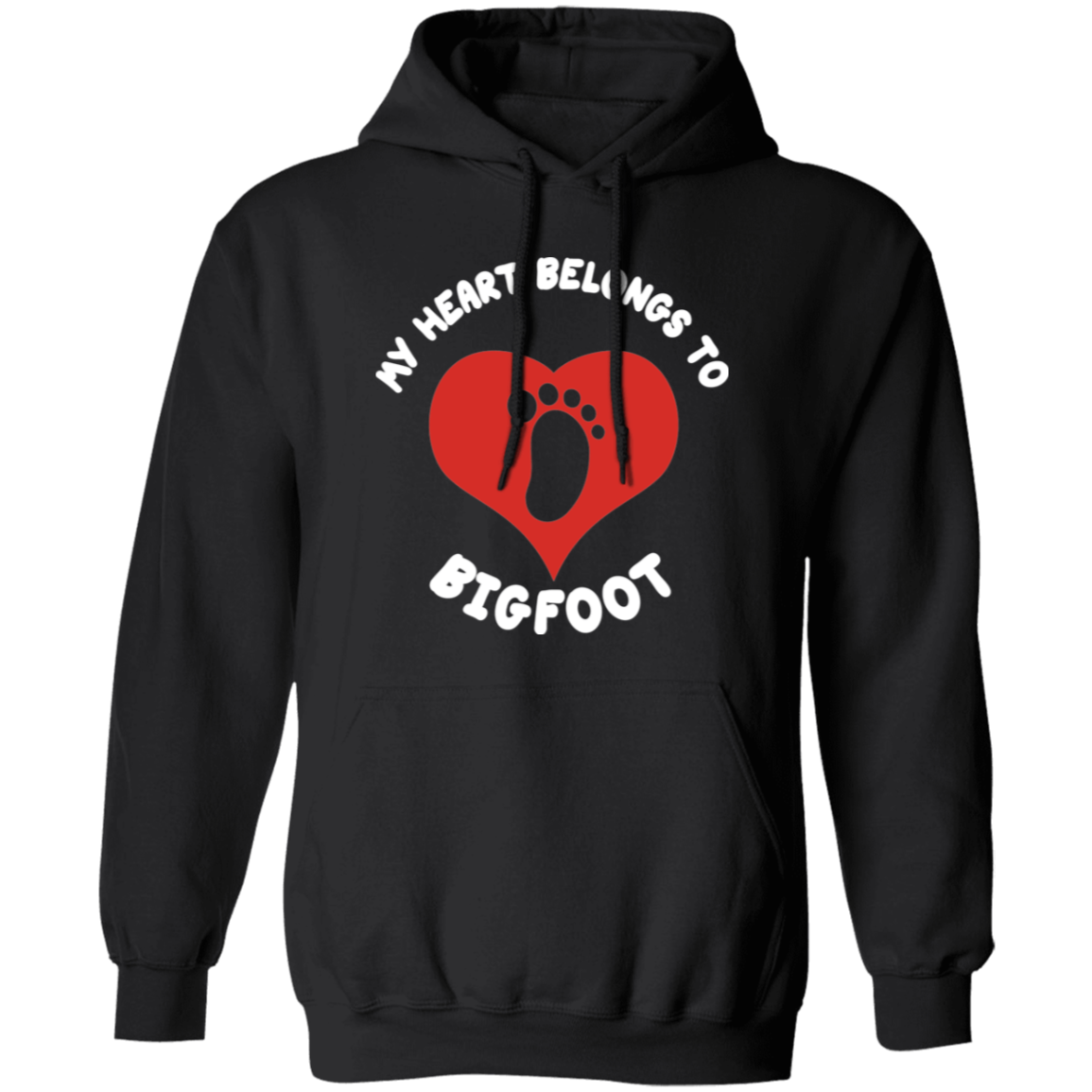 My Heart Belongs to Bigfoot Hoodie