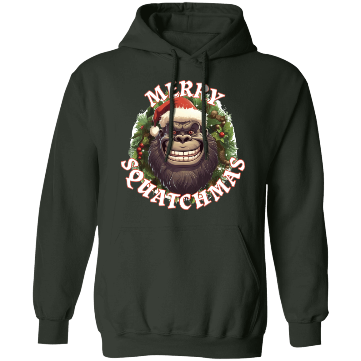 Bigfoot Merry Squatchmas Hoodie