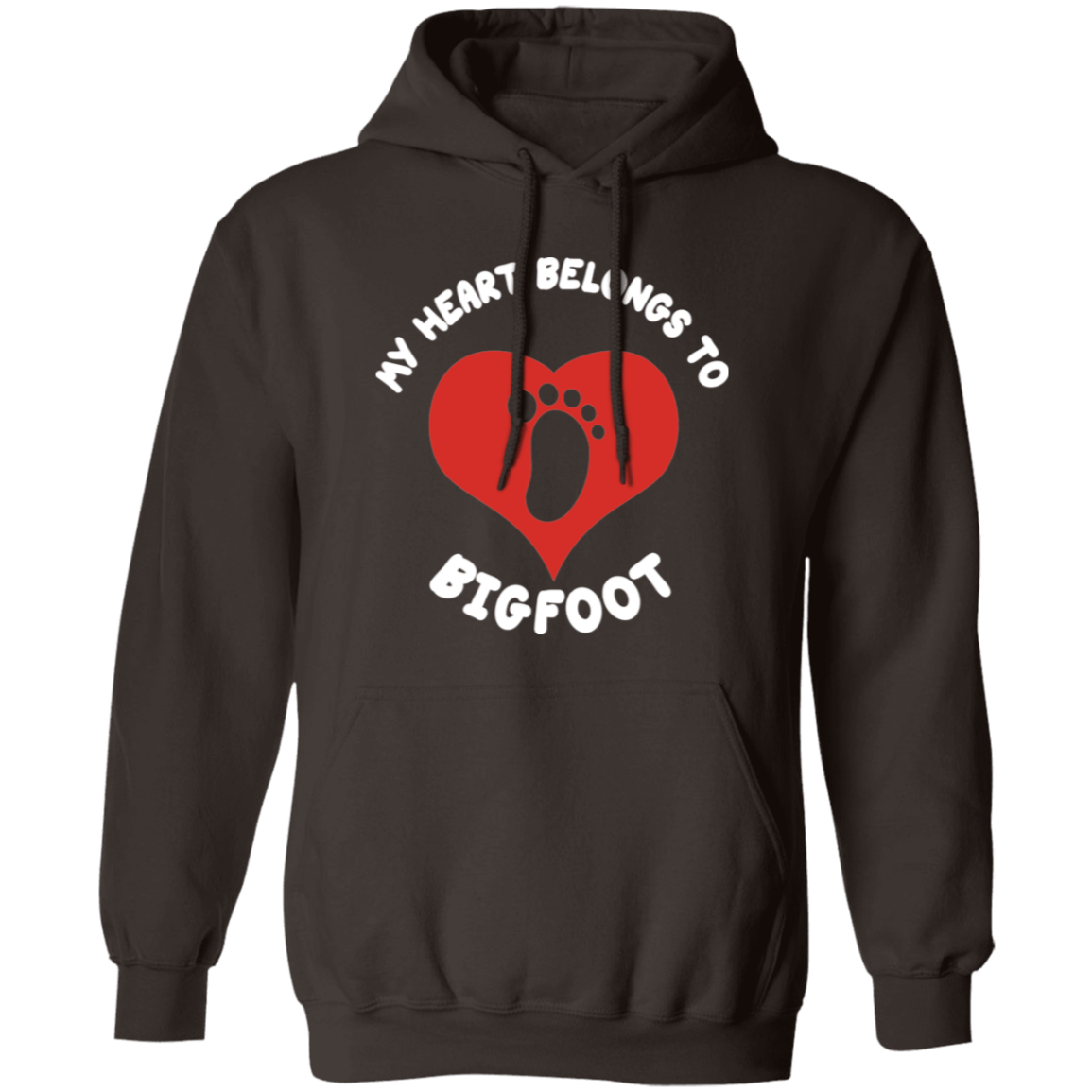 My Heart Belongs to Bigfoot Hoodie