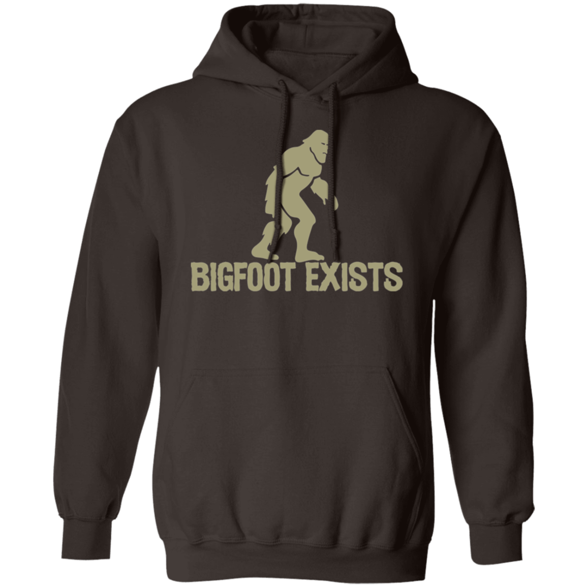 Bigfoot Exists Pullover Hoodie