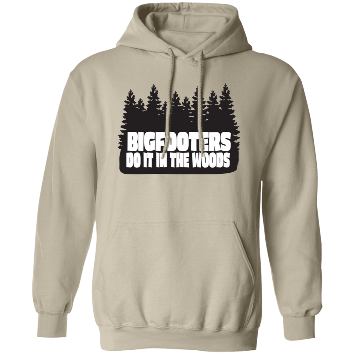 Funny Bigfoot Hunter Hoodie