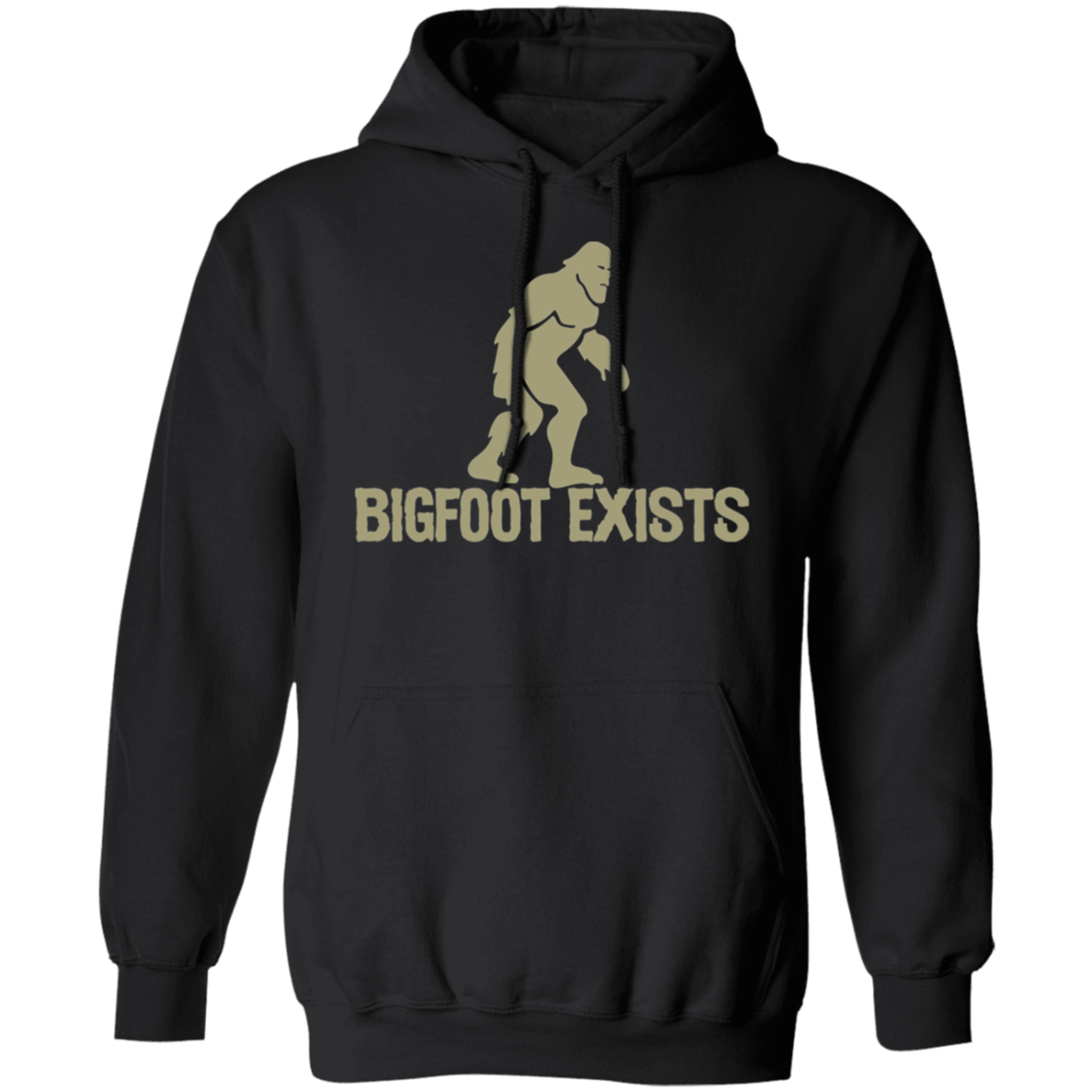 Bigfoot Exists Pullover Hoodie